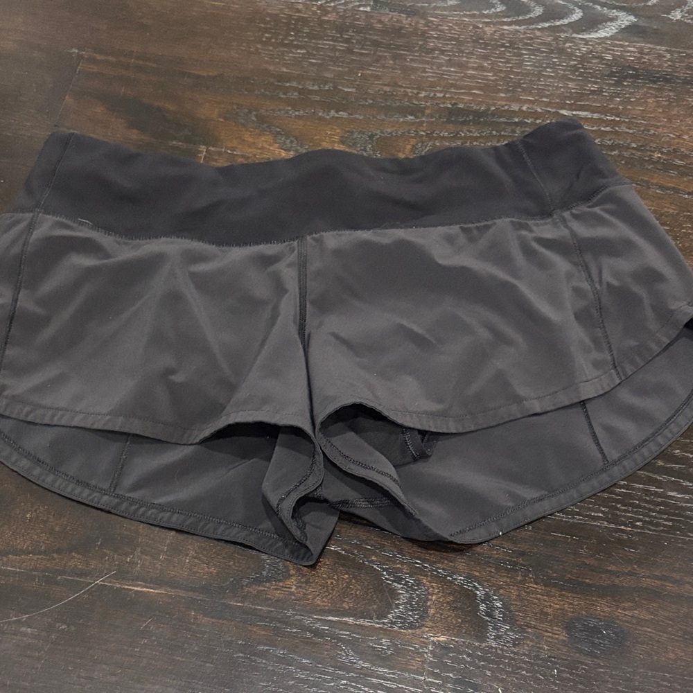 Lululemon Black Layered Active Shorts